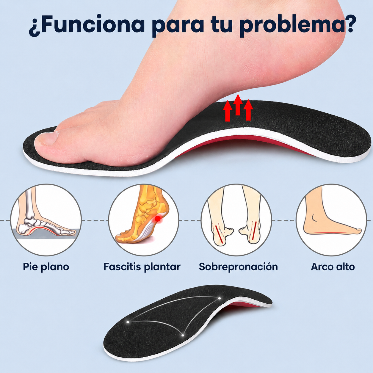 ArcoStep™ Camina sin dolor, de la mañana a la noche