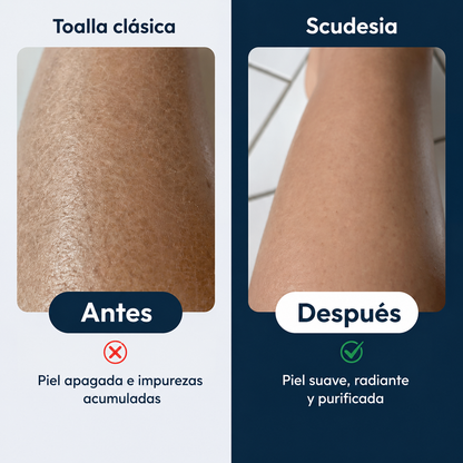 Toalla de ducha exfoliante Scudesia™