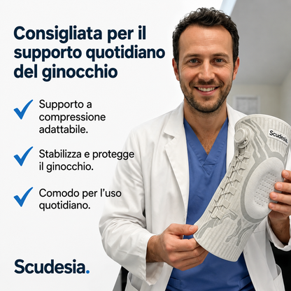 Ginocchiera Ortopedica a Compressione Regolabile