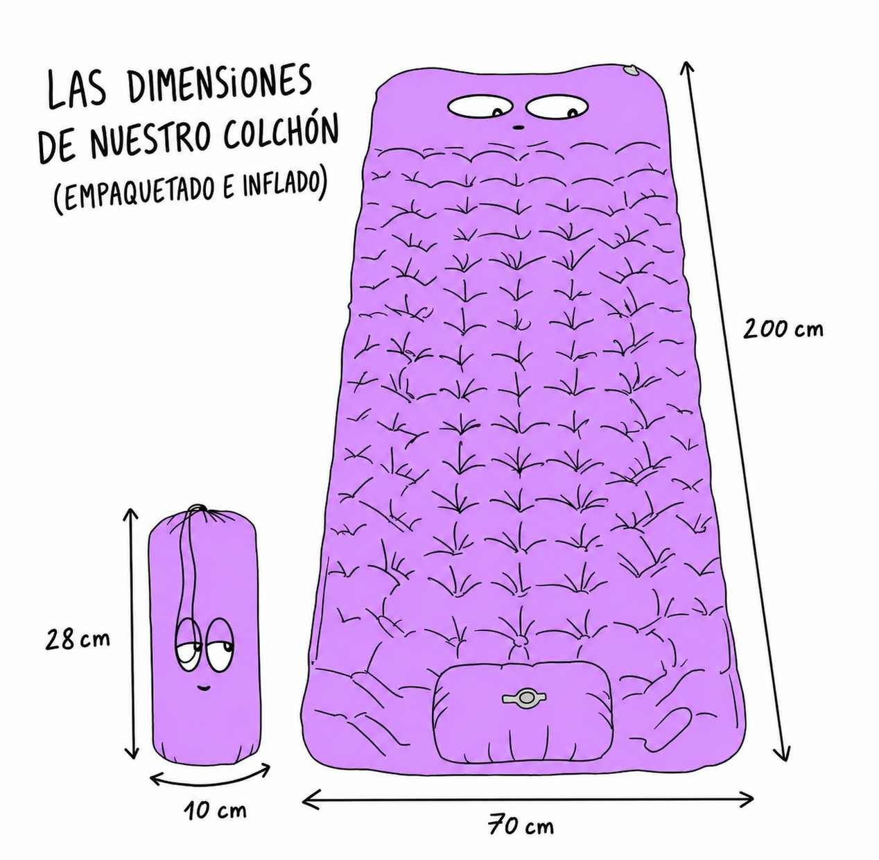 COLCHÓN INFLABLE SCUDESIA™