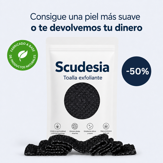 Toalla de ducha exfoliante Scudesia™